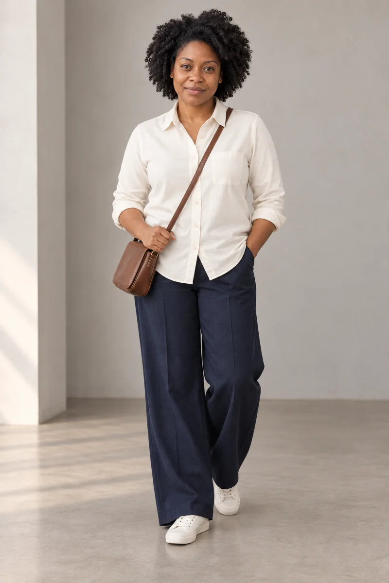 Roomy weekend shirt