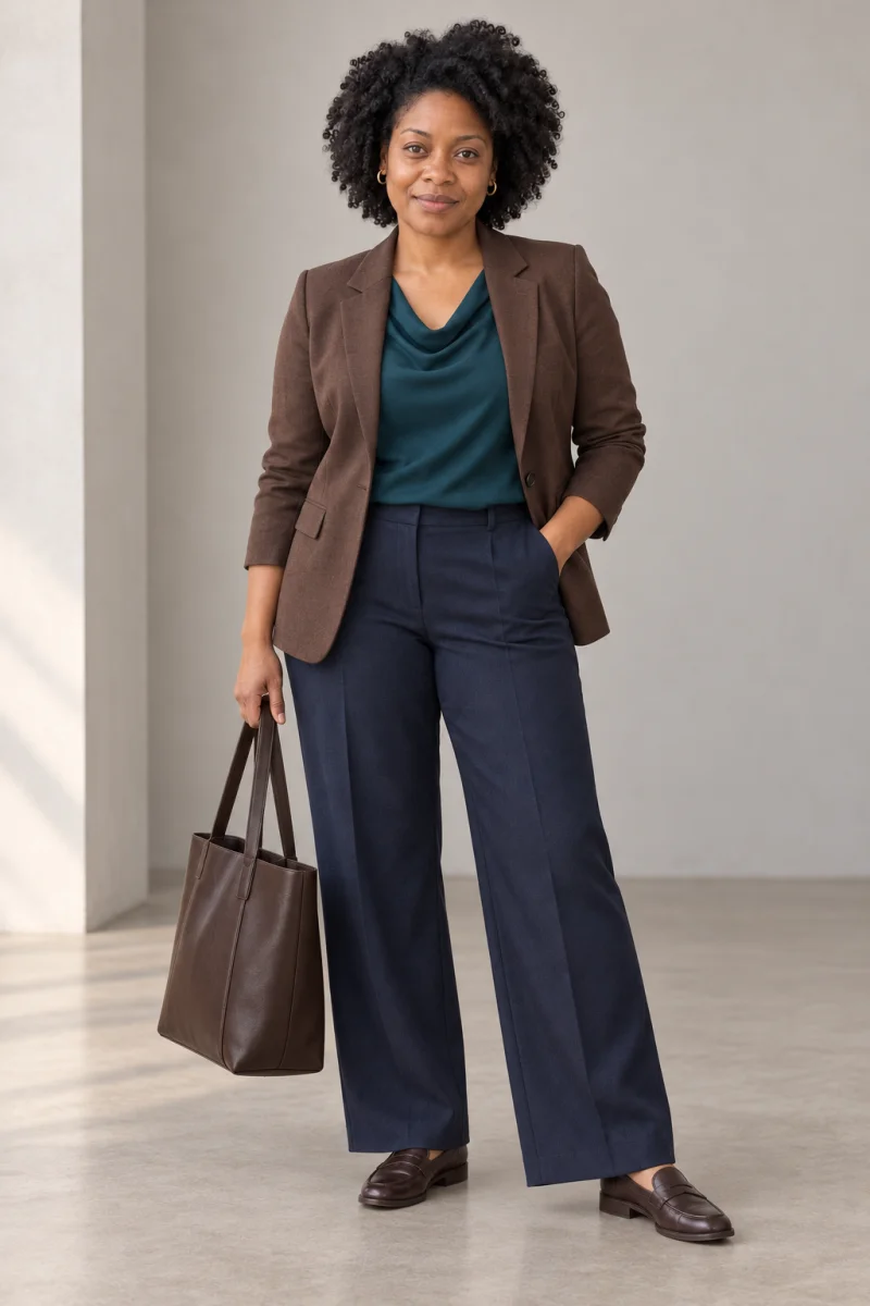Teal in the meeting room