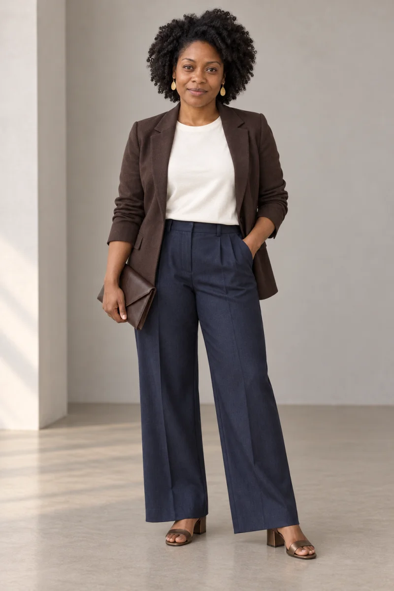 The simple evening suit