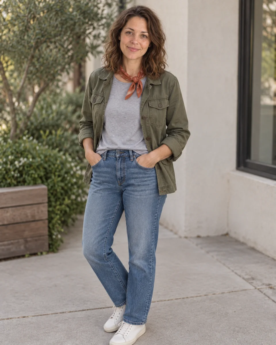 Selected fictional model styled portrait